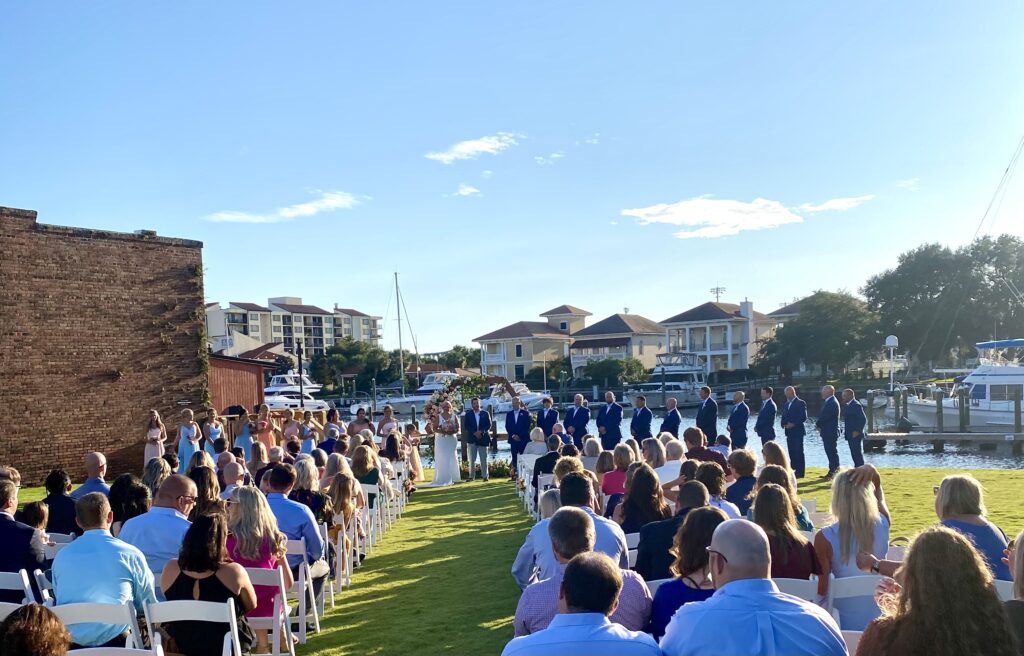 Venue - Ceremony at Palafox Wharf Waterfront Venue in Pensacola, Florida