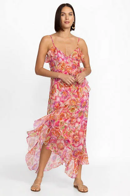 Near Pensacola Florida Wedding Event Ready for a Fun Time for a Summer Wedding in a bring colorful Johnny Was Silk Midi Dress with a Floral Pattern https://www.hanoverreserve.com/
https://617palafoxwharf.com/
