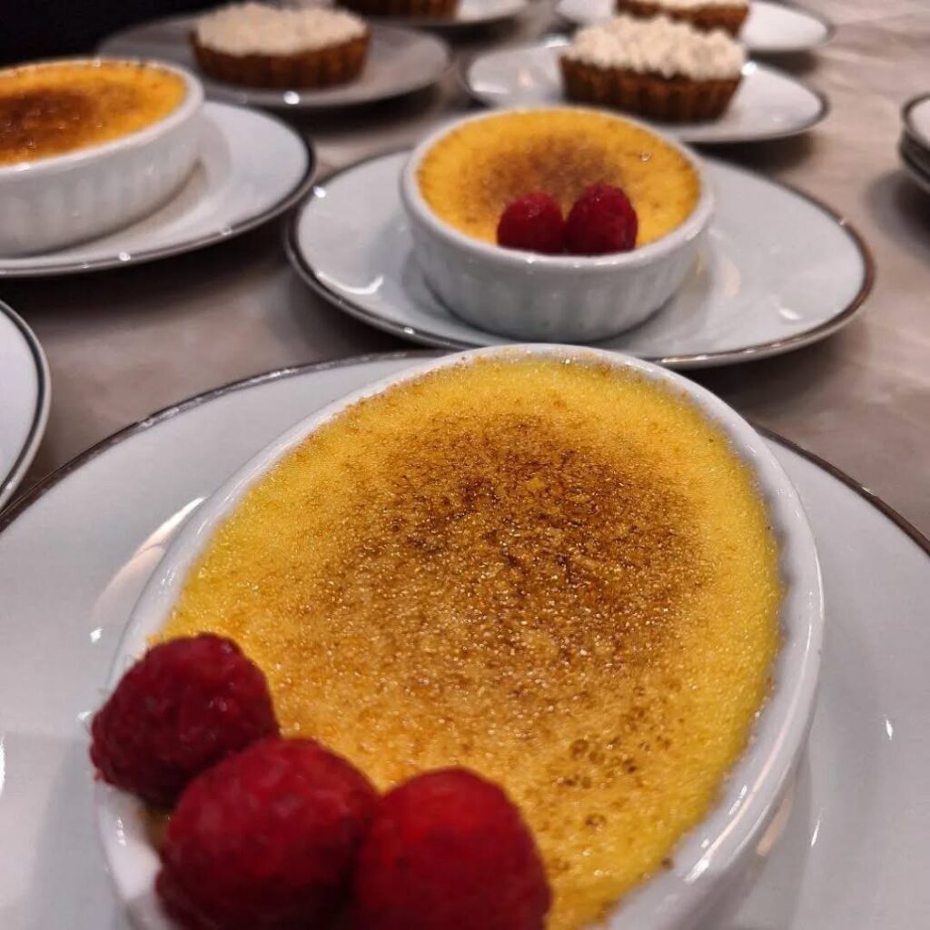 Chef Bob’s Award Winning Creme Brûlée and this wow of a taste for your Elevate Your Wedding with Farm-to-Table Menus and Chef Bob