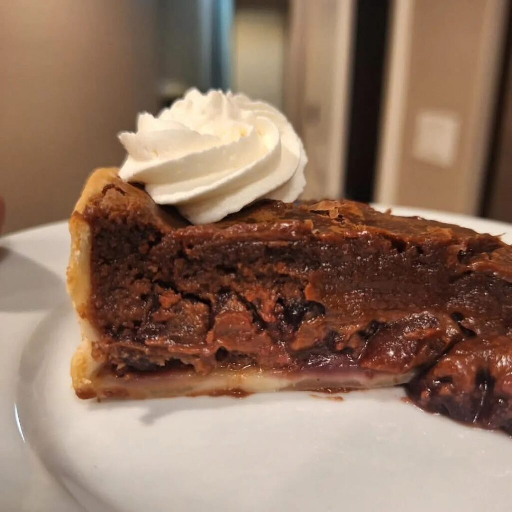 Cherry Chocolate Fudge Pie By Chef Bob