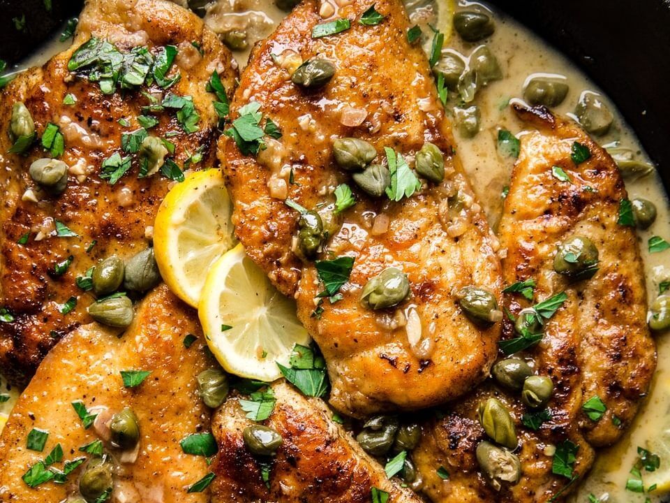 Chicken Piccata by Chef Bob