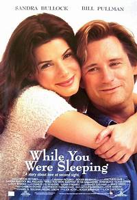 Pensacola Wedding Venue -showing - Romantic moment between Sandra Bullock and Bill Pullman in While You Were Sleeping.