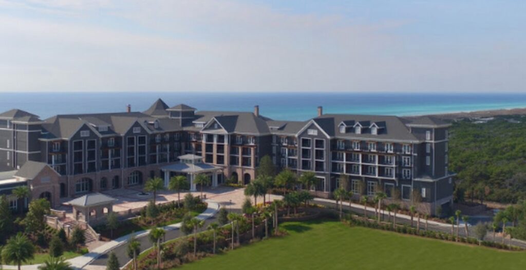 PALAFOX HOUSE—Henderson Beach Resort Destin, ideal for wedding guests traveling to Pensacola for wedding receptions Pensacola FL.