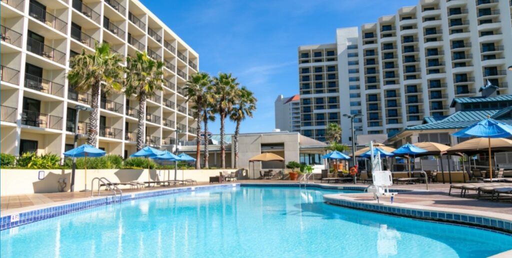 PALAFOX HOUSE—Hilton Sandestin Beach Golf Resort, ideal honeymoon destination near top Pensacola Florida wedding venues and beaches.
