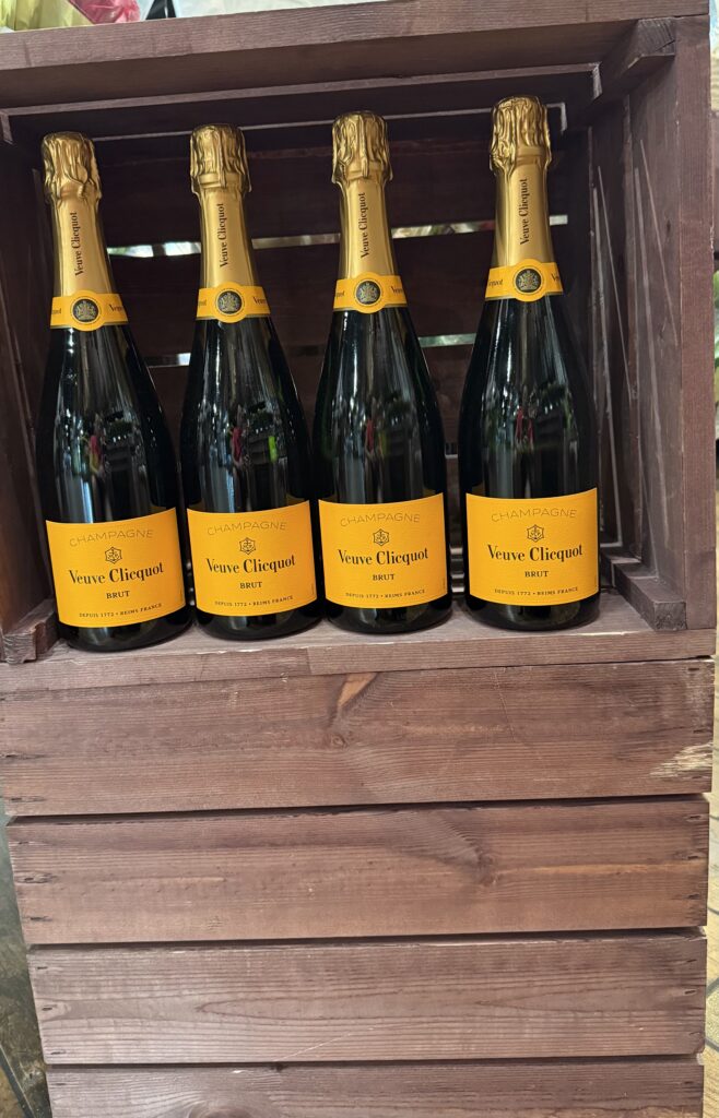 Bottles of Champagne