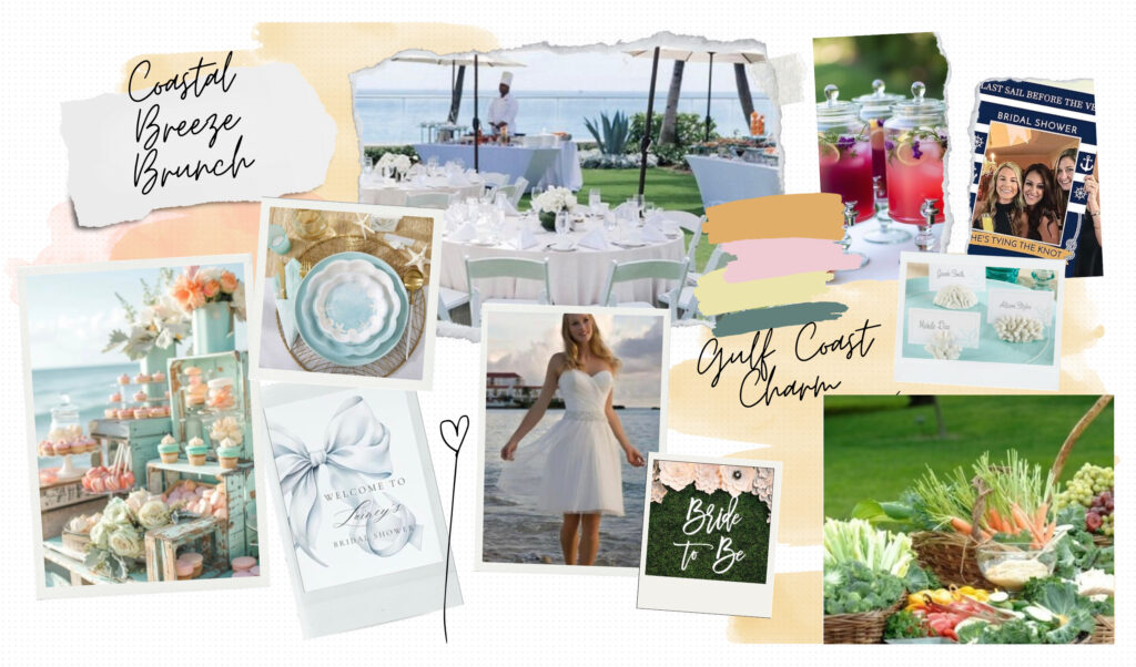 Bridal shower themes palafox wharf showing Coastal Breeze Brunch - Gulf Coast Charm NW Florida Pensacola Destin Mobile Atlanta