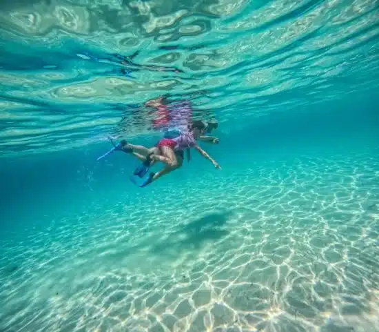 Great way to cool off is to go snorkling in the cool waters after look at venues and liking Palafox Wharf Waterfront Wedding Venue