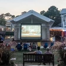 Enjoy see an outdoor movie and snuggle with your love one