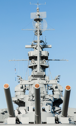 Iconic battleship, a unique backdrop for a picnic, offering historic charm after taking a look at wedding venues Pensacola FL