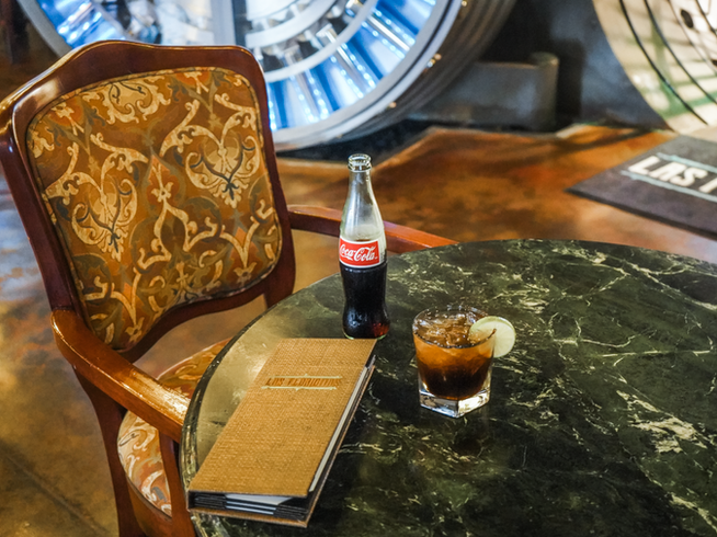 Stylish drink setup at a unique couples date night in Mobile, ideal for a great lounge
