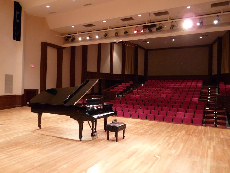 Elegant concert hall with piano, a stunning wedding venue in Pensacola for Mobile, AL couples
