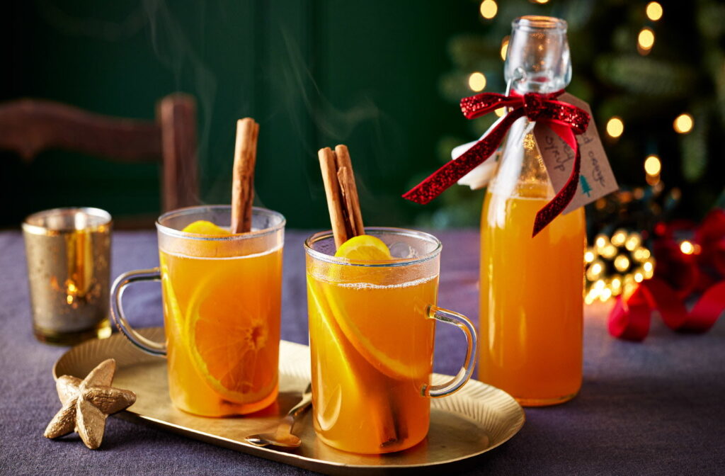 Pensacola wedding venue showing a winter cocktails that keeps you warm