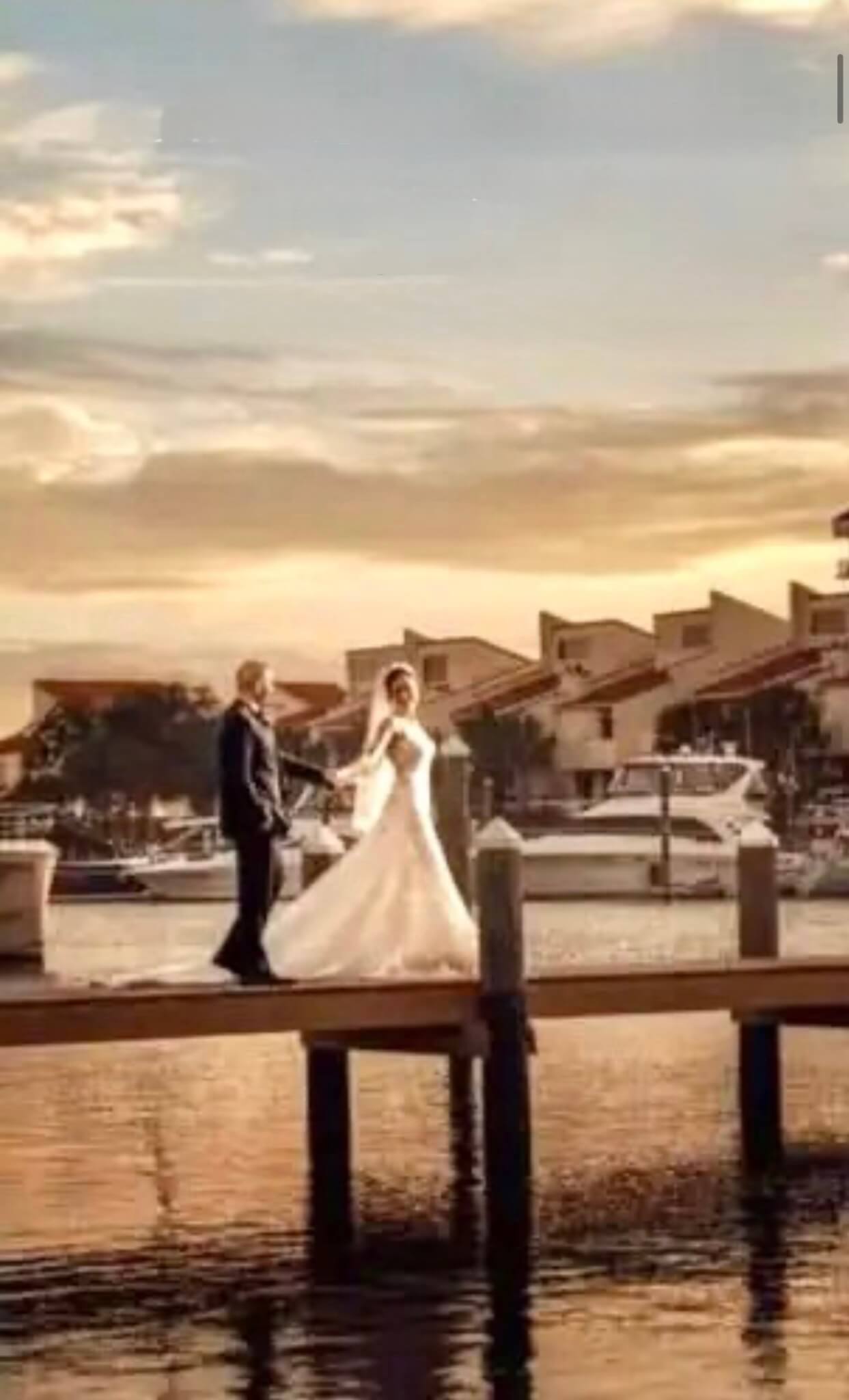 Wedding Place Pensacola Downtown Golden Hour Waterfront
