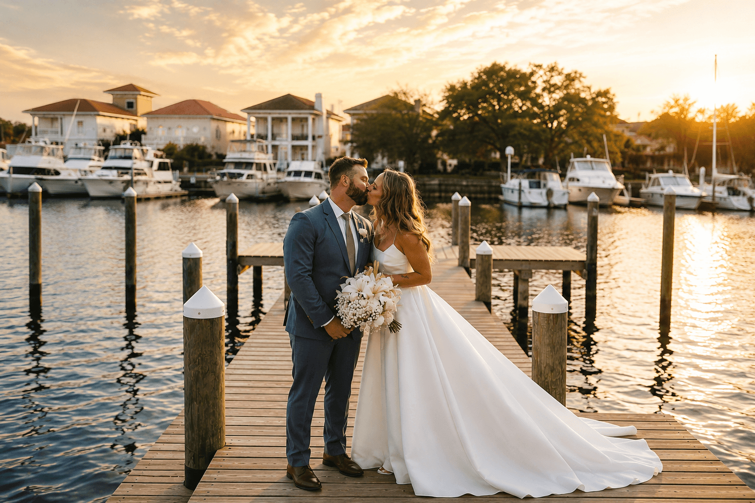 Save the Date at Wedding Venues Pensacola waterfront