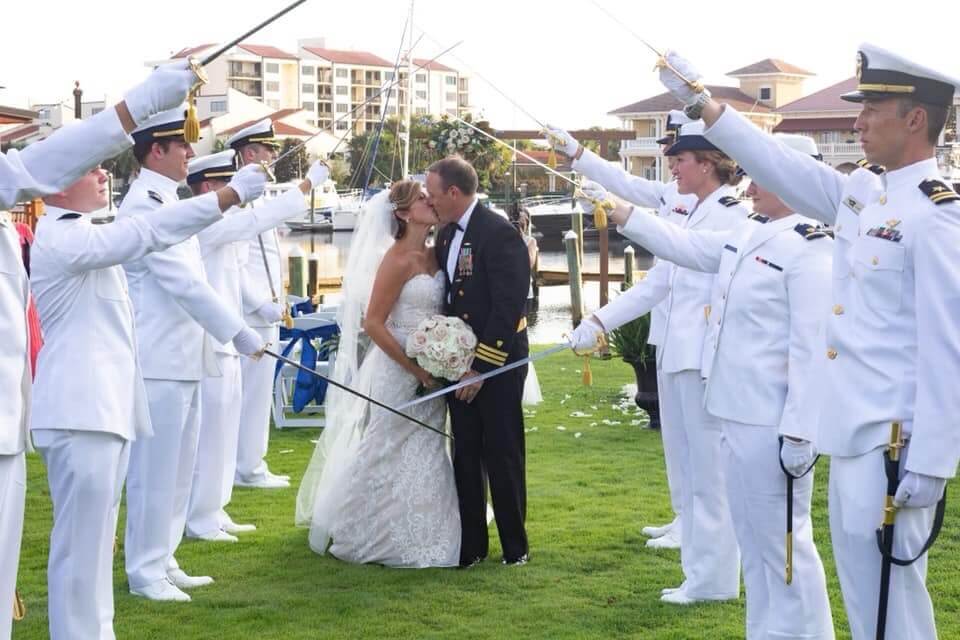 Wedding Save the Dates: 15 Expert Tips Every Engaged Couple Should Know Before Mailing Them 6 Destination wedding Pensacola With Wedding couple and Sword Ceremony